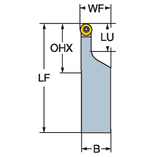 サンドビック（株） コロターン107 シャンクバイト 【F】 SRAC コロターン１０７　シャンクバイト　【Ｆ】 SRACL 16 2D
