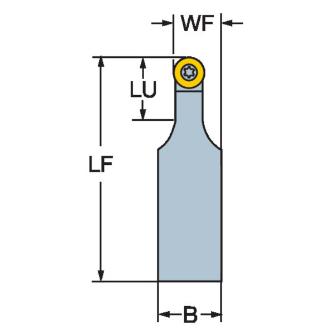 サンドビック（株） コロターン107 シャンクバイト SRDC コロターン１０７　シャンクバイト　【Ｆ】 SRDCN 10 3