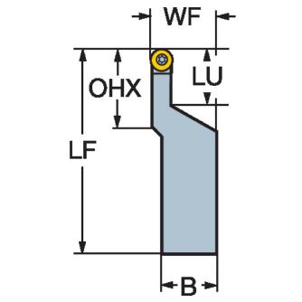 サンドビック（株） コロターン107 シャンクバイト SRSC コロターン１０７　シャンクバイト　【Ｆ】 SRSCL 20 6D