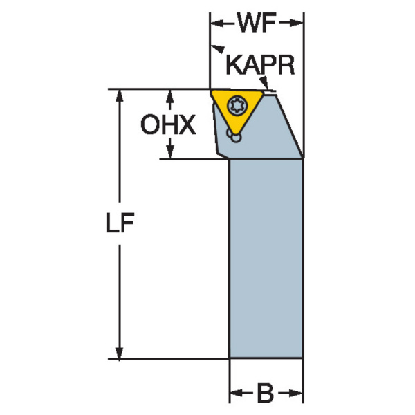 サンドビック（株） コロターン107 シャンクバイト STFC コロターン１０７　シャンクバイト　【Ｆ】 STFCL 16 3D