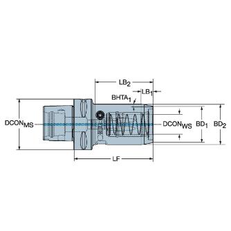 サンドビック（株） コロチャック930 930-C6 コロチャック９３０　キャプト　【Ｅ】 930-C6-S-A25-098
