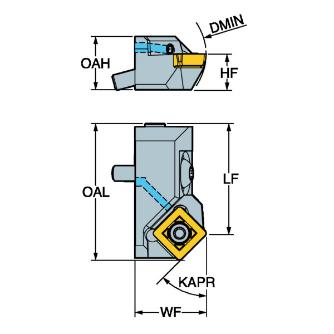 サンドビック（株） コロボア カートリッジ コロボア　カートリッジ　【Ｅ】 SSSPR10CCX12