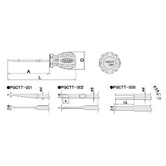 ＴＯＮＥ（株） パワーグリップコネクタターミナルツール PGCTT パワーグリップコネクタターミナルツール PGCTT-001