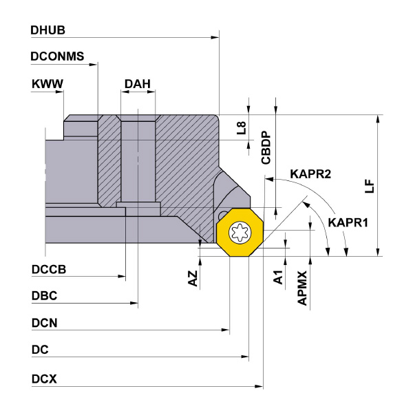 三菱マテリアル（株） カッタ 多機能用(アーバタイプ) OCTACUT カッタ　多機能用（アーバタイプ） OCTACUT1608CR