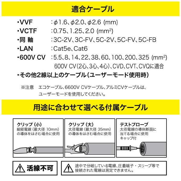 ジェフコム（株） デジタルケーブルメジャー DMJ デジタルケーブルメジャー DMJ-1000AA