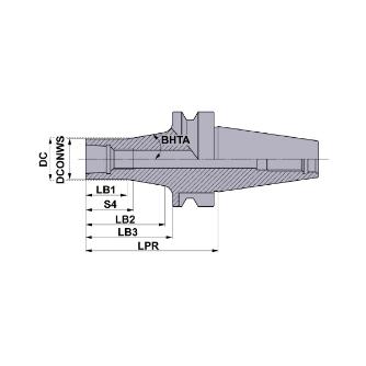 三菱マテリアル（株） ホルダ/ヘッド交換式IMXエンドミル IMX ホルダ／ヘッド交換式ＩＭＸエンドミル IMX16-A33GL55-BT30