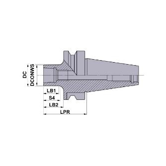 三菱マテリアル（株） ホルダ/ヘッド交換式IMXエンドミル IMX ホルダ／ヘッド交換式ＩＭＸエンドミル IMX20-S19GL41-BT30