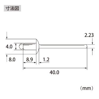 （株）ロブテックス ブラインドリベット(1000本入) NSA ブラインドリベット（１０００本入） NSA53A