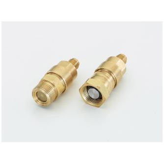 （株）イチネンＴＡＳＣＯ バルブ付銅管接手 TA230MV バルブ付銅管接手１／４（中間接続用） TA230MV-2A