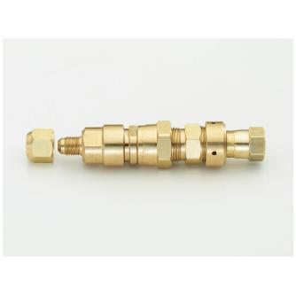 （株）イチネンＴＡＳＣＯ バルブ付銅管接手 TA230MV バルブ付銅管接手１／４（機器接続用） TA230MV-2C