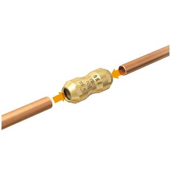 （株）イチネンＴＡＳＣＯ 冷媒銅管用ワンタッチ継手(保温カバー付) TA240FA 冷媒銅管用ワンタッチ継手（保温カバー付） TA240FA-7
