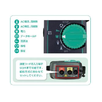 （株）イチネンＴＡＳＣＯ クランプパワーメータ TA456 クランプパワーメータ TA456PA