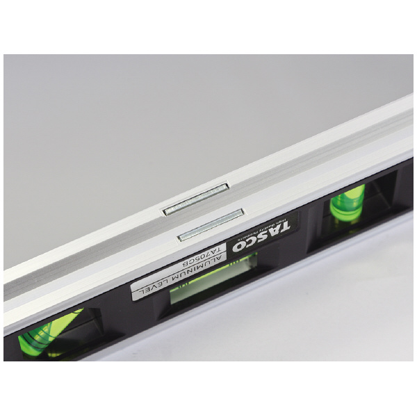 （株）イチネンＴＡＳＣＯ マグネット付アルミニウムレベル TA705 マグネット付アルミニウムレベル TA705CB