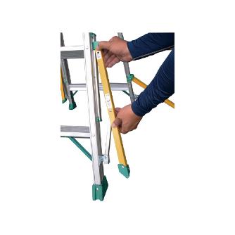 （株）イチネンＴＡＳＣＯ アウトリガー付はしご兼用脚立 TA840PC アウトリガー付はしご兼用脚立 TA840PC-4