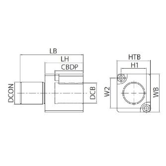 京セラ（株） ホルダ 内径旋削用 SF ホルダ　内径旋削用 SF22F-SH20-8A