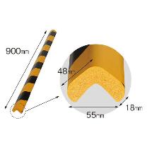 （株）カーボーイ 安心クッションL字型90cm 大 トラ柄