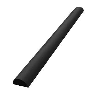 （株）カーボーイ 安心クッション半円型40cm 細 安心クッション半円型４０ｃｍ　細 AC-199 ﾌﾞﾗｯｸ