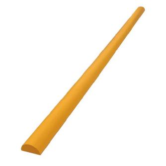 （株）カーボーイ 安心クッション半円型90cm 細 安心クッション半円型９０ｃｍ　細 AC-200 ｲｴﾛｰ