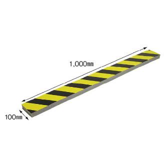 （株）カーボーイ やわらかトラクッション極厚手 やわらかトラクッション極厚手　１０ｃｍ YT-08 ﾌﾞﾗｯｸ/ｲｴﾛｰ