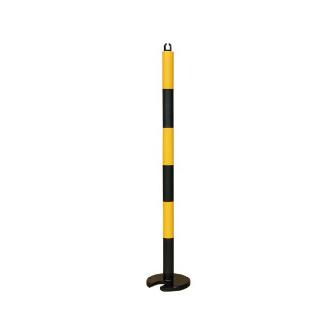 （株）カーボーイ やわらかゴムポール やわらかゴムポール　１２０ｃｍ GP-06A ﾌﾞﾗｯｸ/ｲｴﾛｰ