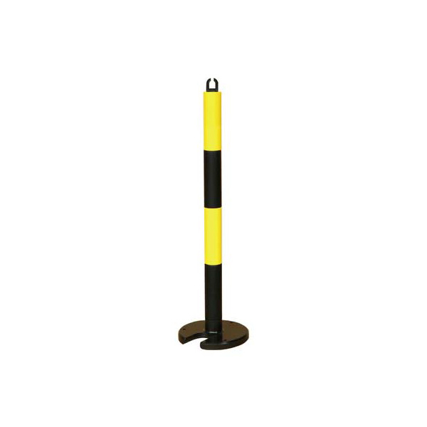 （株）カーボーイ やわらかPUポール やわらかＰＵポール　８０ｃｍ GP-11A ﾌﾞﾗｯｸ/ｲｴﾛｰ
