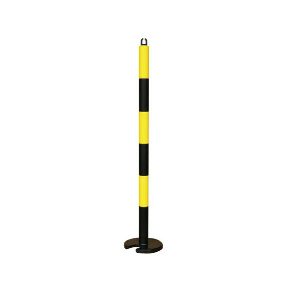 （株）カーボーイ やわらかPUポール やわらかＰＵポール　１２０ｃｍ GP-13A ﾌﾞﾗｯｸ/ｲｴﾛｰ