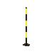 （株）カーボーイ やわらかPUポール やわらかＰＵポール　１２０ｃｍ GP-13A ﾌﾞﾗｯｸ/ｲｴﾛｰ