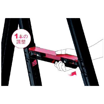 アルインコ（株） GAUDI 伸縮脚付はしご兼用脚立 GUD ＧＡＵＤＩ　伸縮脚付はしご兼用脚立 GUD210X