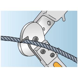 ミノル工業（株） ワイヤーロープカッター ワイヤーロープカッター　１６ MC20H065