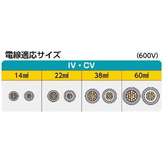 ミノル工業（株） ケーブルストリッパー IV線・CV線 ケーブルストリッパー　ＩＶ線・ＣＶ線 MC406014