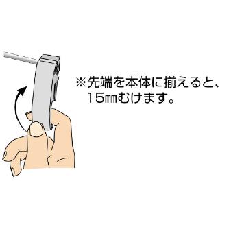 ミノル工業（株） LANケーブル 外被ストリッパー E ＬＡＮケーブル　外被ストリッパー E-3508