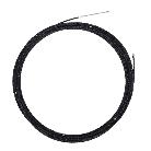 ミノル工業（株） 通線用ワイヤー (3本撚り線 黒) メジャー付