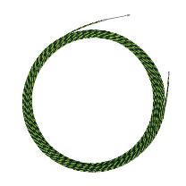 ミノル工業（株） 通線用ワイヤー (3本撚り線 緑) 三角