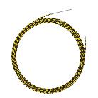 ミノル工業（株） 通線用ワイヤー (3本撚り線 黄)