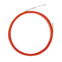 ミノル工業（株） 通線用ワイヤー (ツイスト単線 橙)