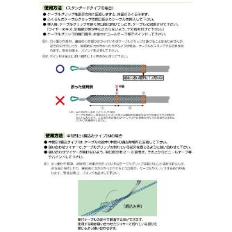 ミノル工業（株） ケーブルグリップ中間 (編込) ケーブルグリップ中間（編込） MC80045M