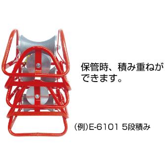 ミノル工業（株） ケーブルローラー E ケーブルローラー E-6102