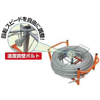 ミノル工業（株） 電線リール ブレーキ付 E 電線リール　ブレーキ付 E-9122S