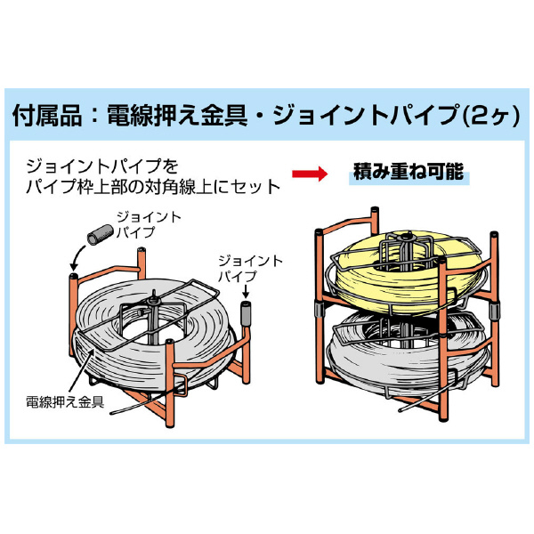 ミノル工業（株） 電線リール ブレーキ付 E 電線リール　ブレーキ付 E-9122S