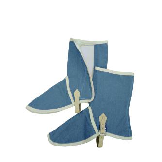 吉野（株） ハイブリッド保護具 足カバー ハイブリッド保護具足カバーネイビーブルー YS-PAB