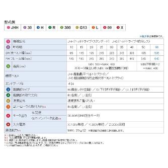 オークラ輸送機（株） ジャブコンIIシリーズ JHG40 ジャブコンⅡシリーズ JHG40HL100N08L20Z