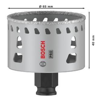 ボッシュ（株） 磁器タイル用乾式ダイヤモンドホールソー 磁器タイル用乾式ダイヤモンドホールソー 2608901567