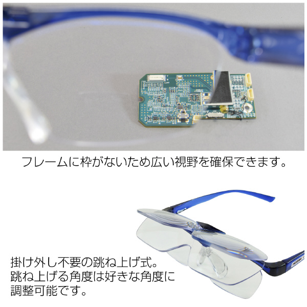 ホーザン株式会社 メガネルーペ メガネ型ルーペ L-94-1.8