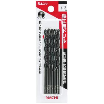 （株）不二越 鉄工用ドリル(シンニング付)5本入 5SDXJP 鉄工用ドリル（シンニング付）５本入 5SDXJP1.5