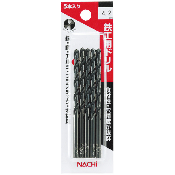 （株）不二越 鉄工用ドリル(シンニング付)5本入 5SDXJP 鉄工用ドリル（シンニング付）５本入 5SDXJP1.5