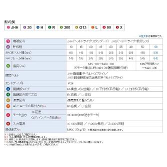 オークラ輸送機（株） ジャブコンIIシリーズ JHG30 ジャブコンⅡシリーズ JHG30HL100F10L20Z