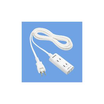 パナソニック（株）　電材 ザ・タップQ(3コ口) ザ・タップＱ（３コ口） WHA2433WP