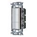 パナソニック（株）　電材 SOーSTYLE埋込スイッチセット WNSS ＳＯーＳＴＹＬＥ埋込スイッチセット WNSS50442W