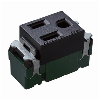 パナソニック（株）　電材 埋込接地コンセント WN 埋込接地コンセント（マットブラック） WN1101MB