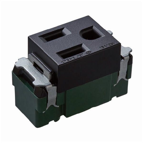 パナソニック（株）　電材 埋込接地コンセント WN 埋込接地コンセント（マットブラック） WN1101MB